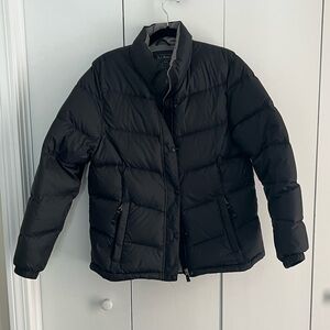 L.L. Bean - Black Goode Down Puffer Coat (Large)